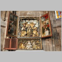 Marburg Elisabethkirche, Marienaltar, photo Wikiwal , Wikipedia.jpg